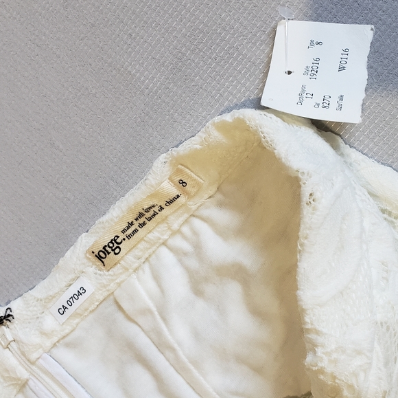 2/$20Jorge Half see through skirt sz 4 - Picture 3 of 3